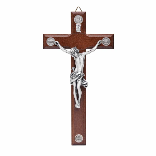 wooden-crucifix-with-the-four-roman-basilicas-medals-38849689911551 crosses and crucifixes - Image 1